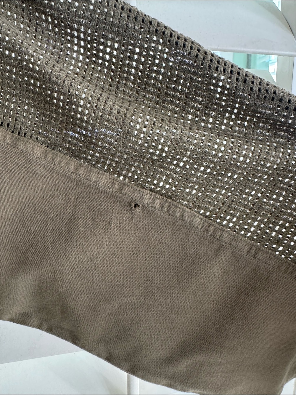 Nike Olive Green Mesh Zip-Up Jacket - Picture 5 of 14